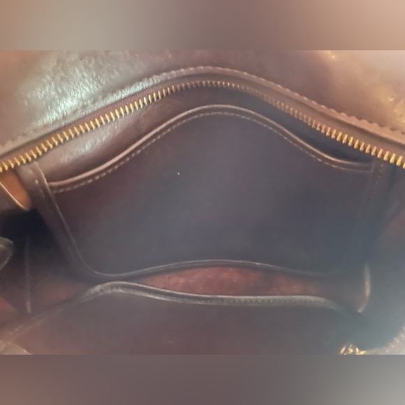 Vintage Coach rare Legacy Bonnie Cashin brown leather purse. EUC! - Picture 6 of 12